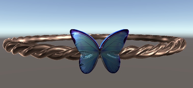 Morpho Twist Ring|モルフォツイストリング