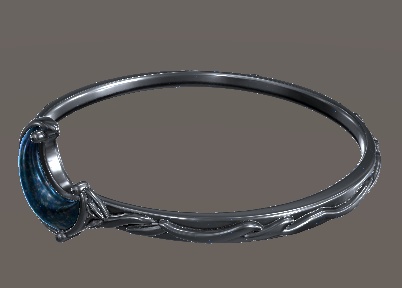Luna Glow Crescent Ring|月光リング