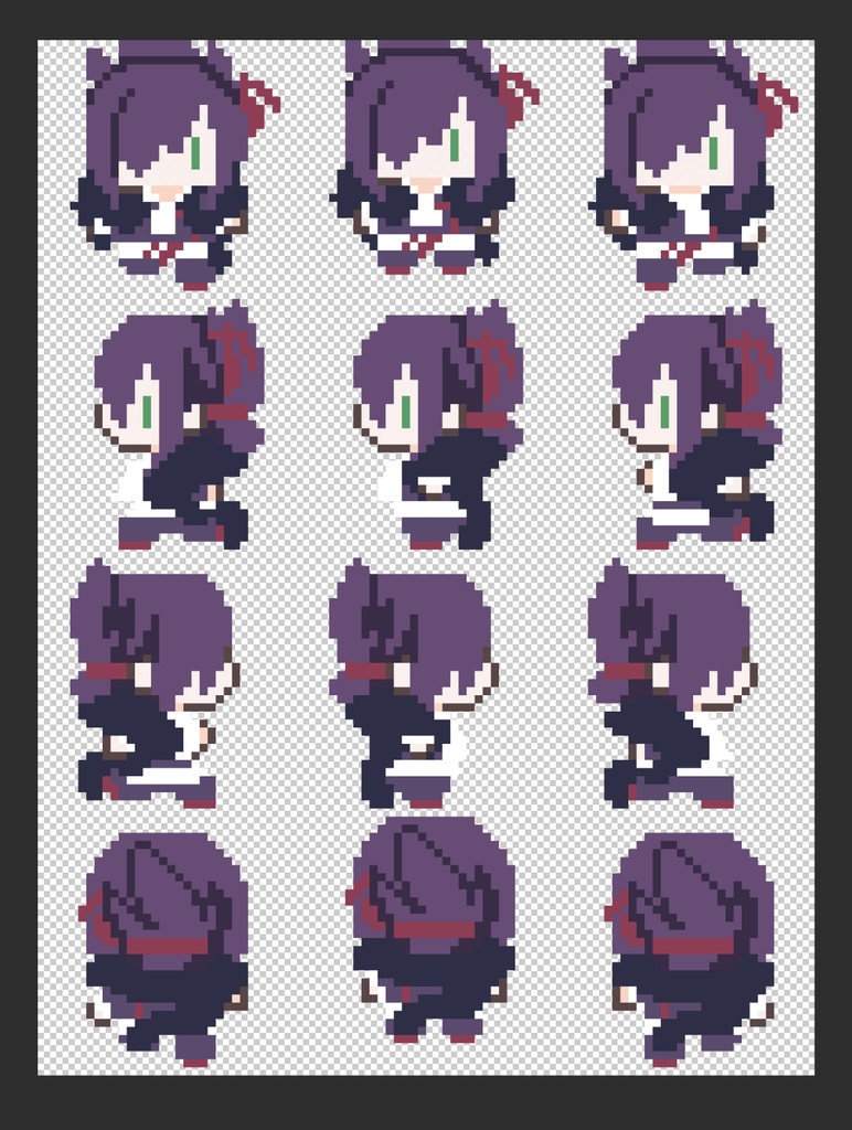 ぴくすくアバター【スカーレル 】