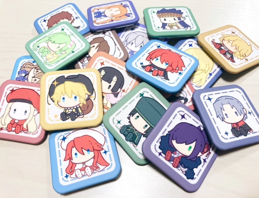 ましかく缶バッジ