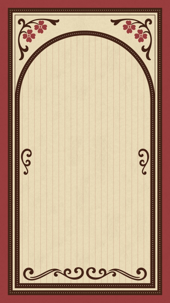 レトロな縦型配信背景