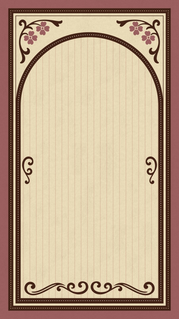 レトロな縦型配信背景