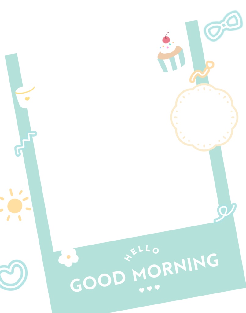 チェキ風おはようVtuber