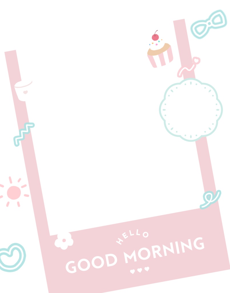 チェキ風おはようVtuber