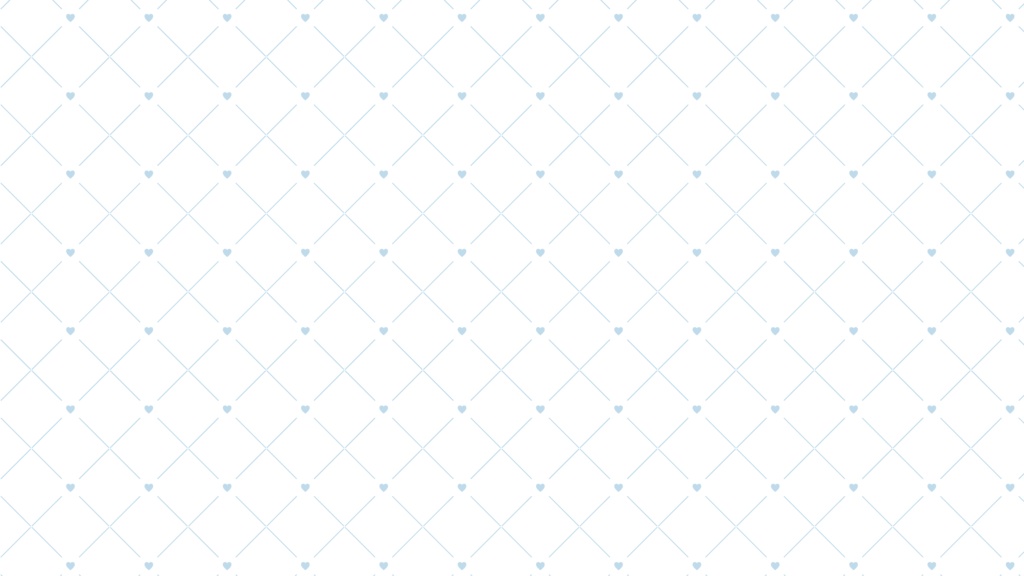 格子とハート柄の配信背景