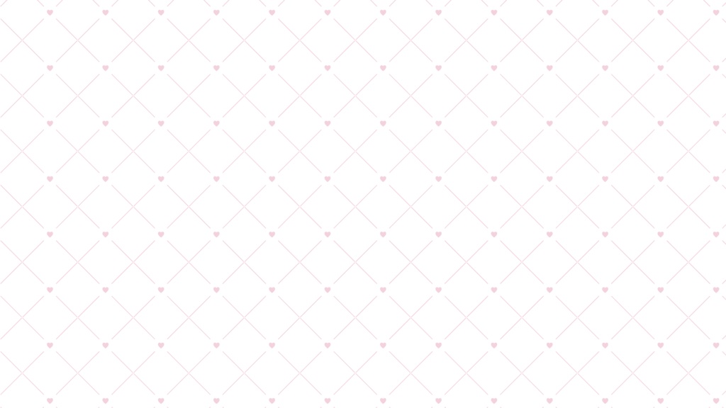 格子とハート柄の配信背景
