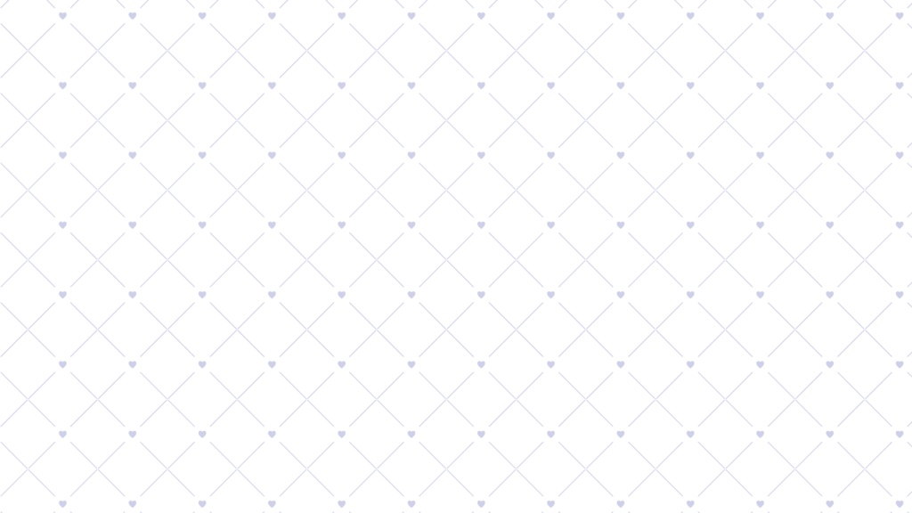 格子とハート柄の配信背景