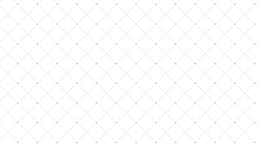 格子とハート柄の配信背景