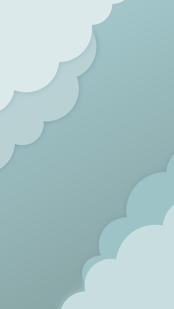 ハロウィンカラーのもこもこ背景