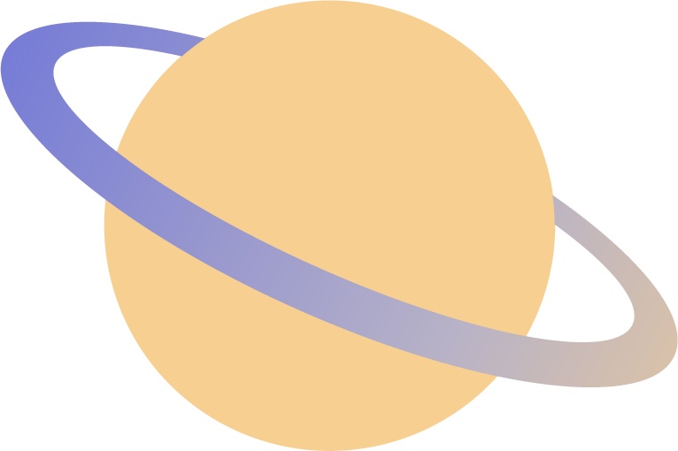 宇宙モチーフのイラスト素材