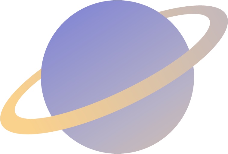 宇宙モチーフのイラスト素材