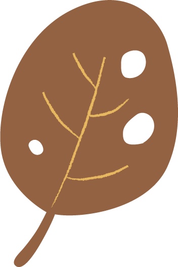 秋モチーフのイラスト♡植物