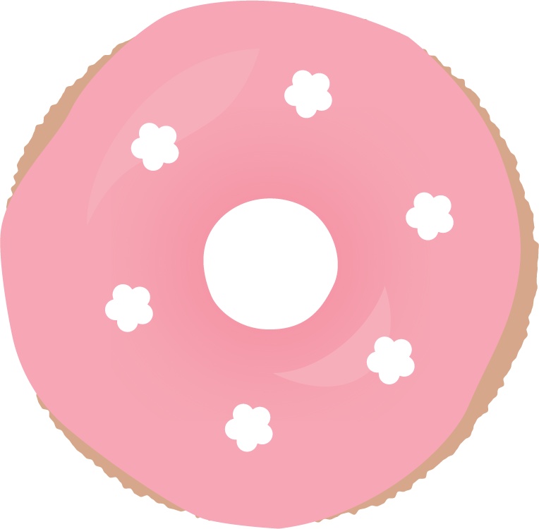 ドーナツイラスト素材