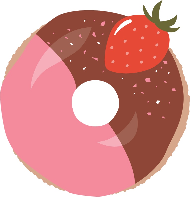 ドーナツイラスト素材