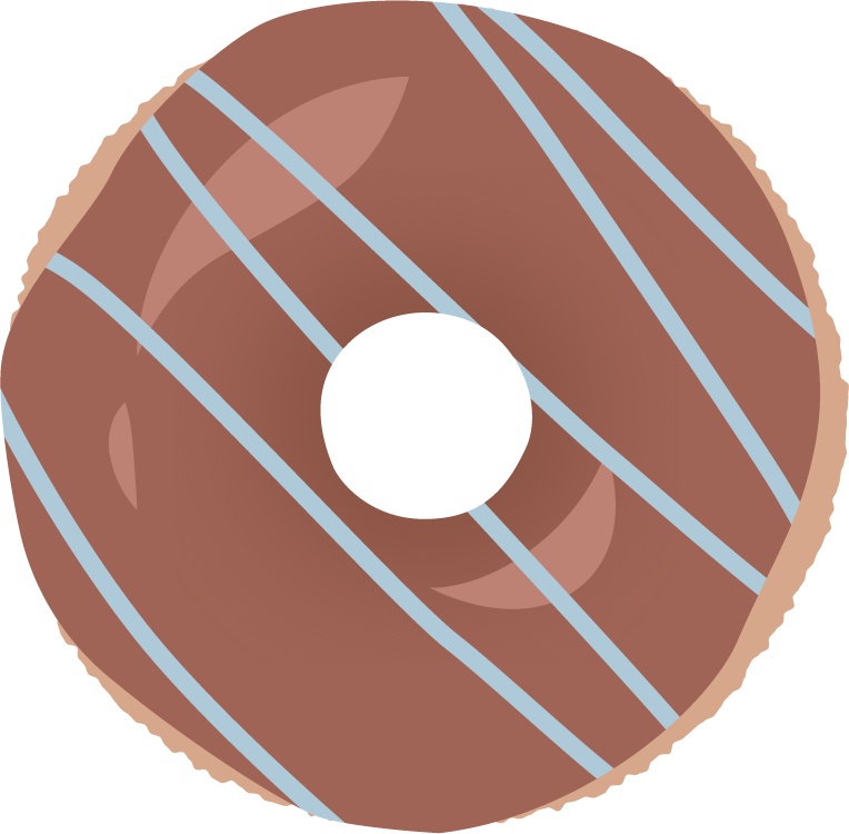 ドーナツイラスト素材