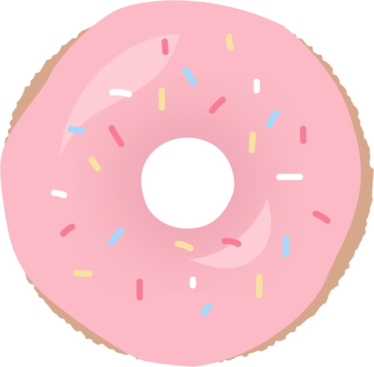 ドーナツイラスト素材
