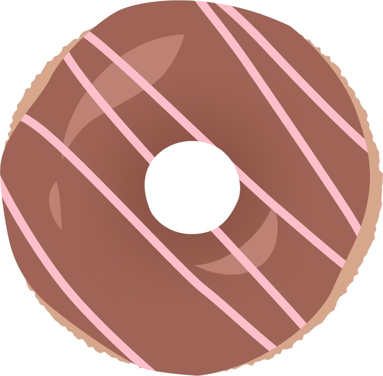 ドーナツイラスト素材