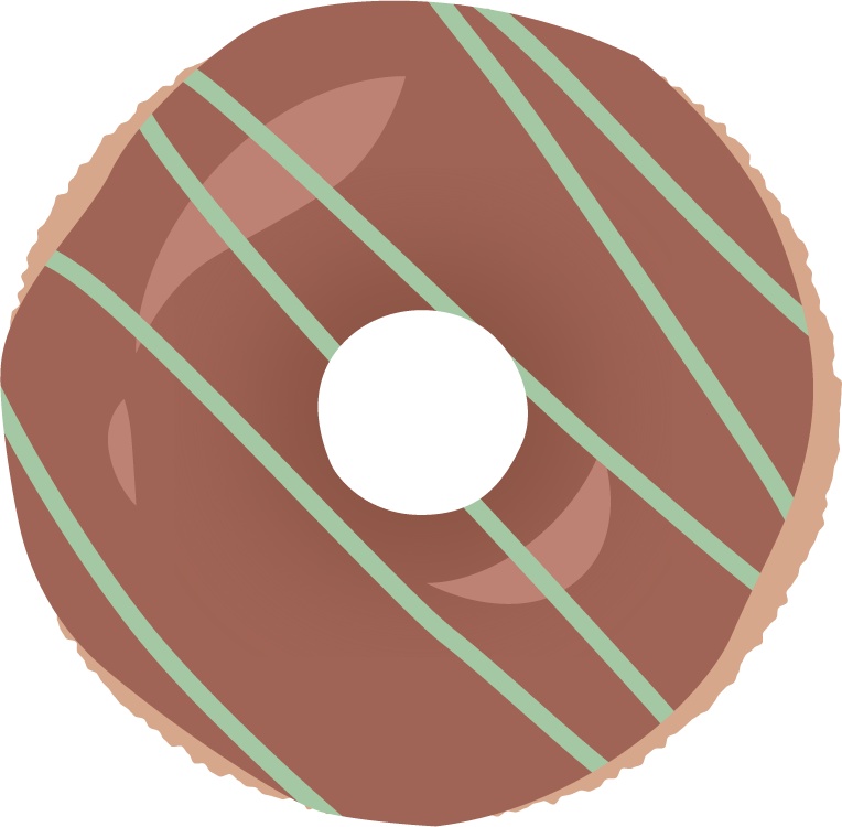 ドーナツイラスト素材