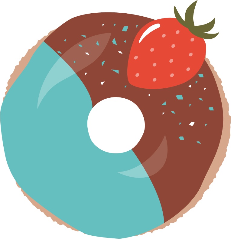 ドーナツイラスト素材