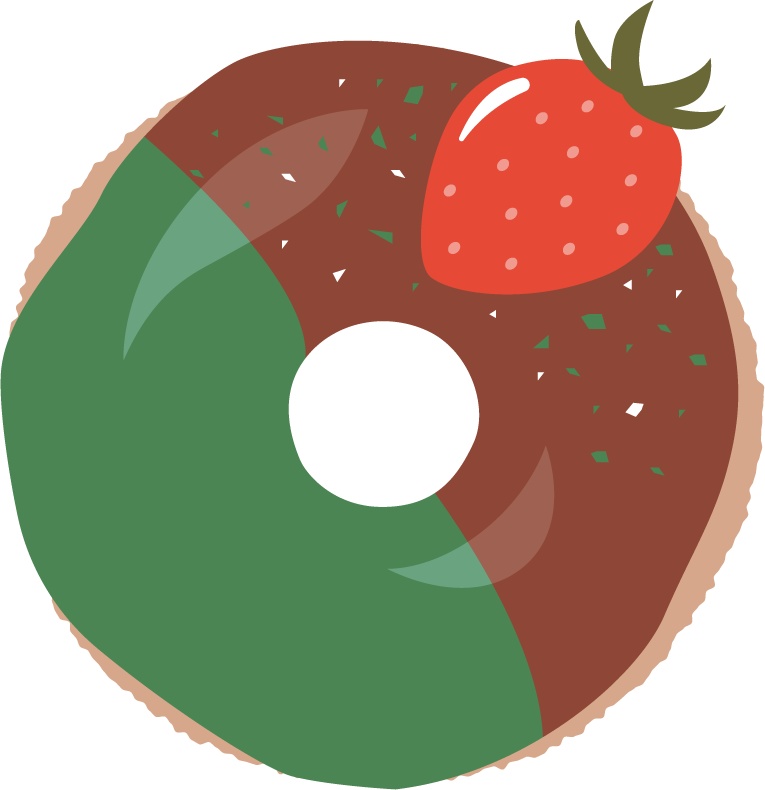 ドーナツイラスト素材