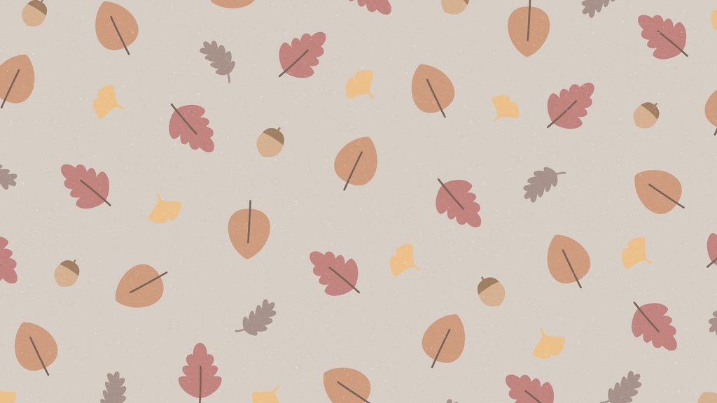 秋のパターン背景素材