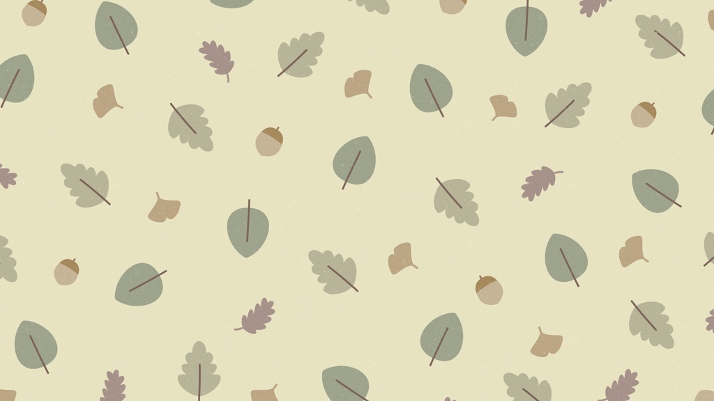 秋のパターン背景素材