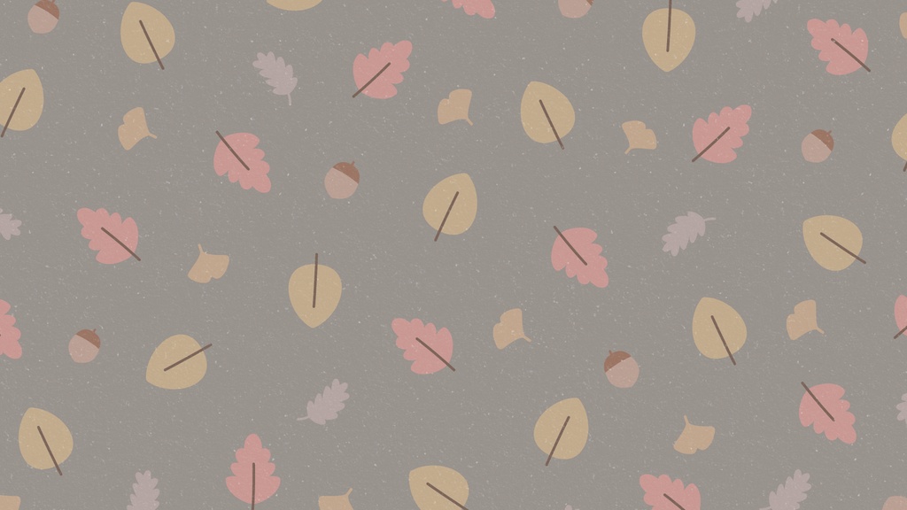 秋のパターン背景素材