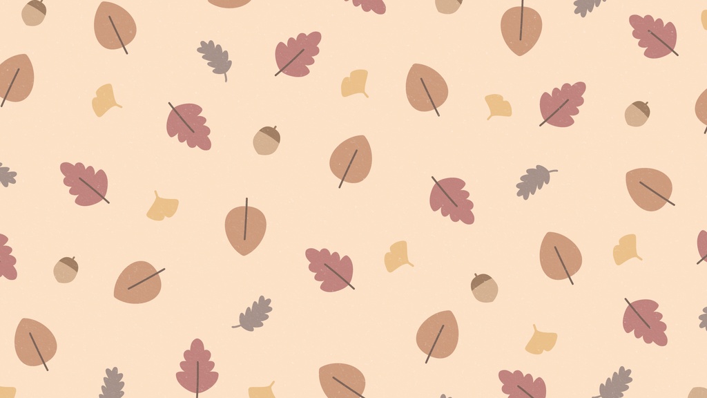 秋のパターン背景素材