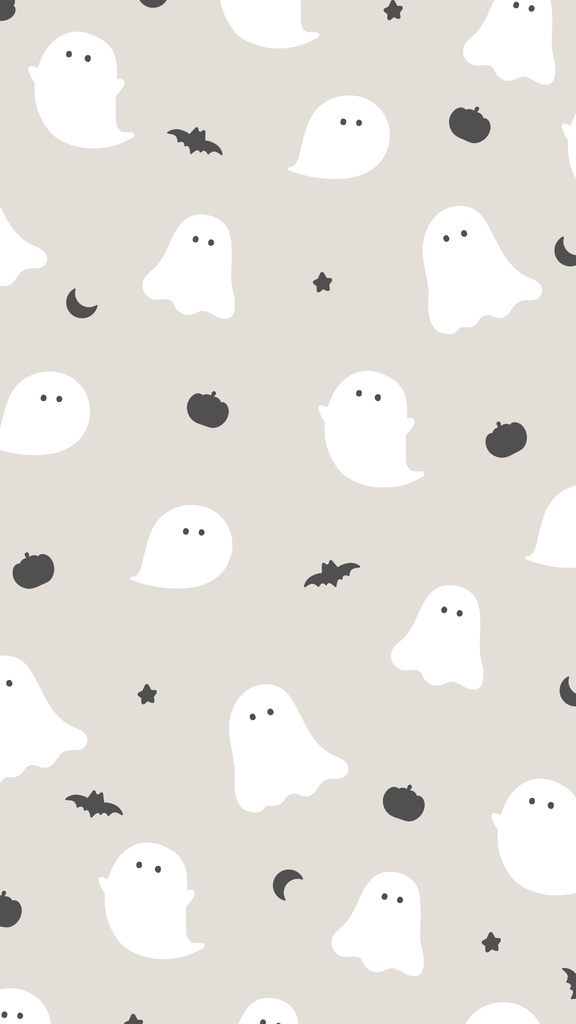 ハロウィンのパターン背景素材