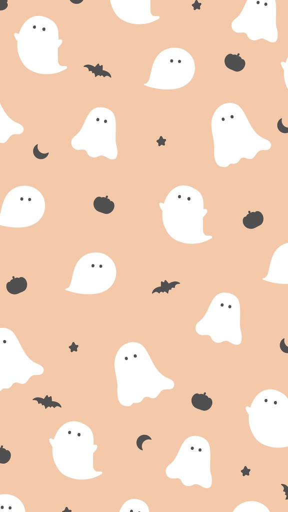 ハロウィンのパターン背景素材