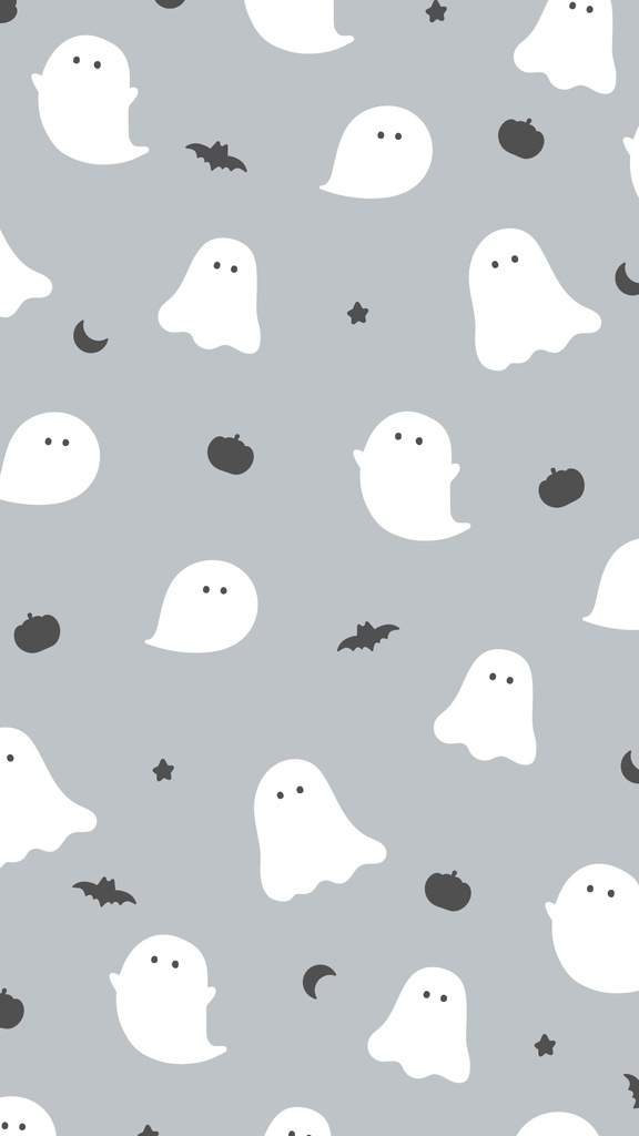 ハロウィンのパターン背景素材