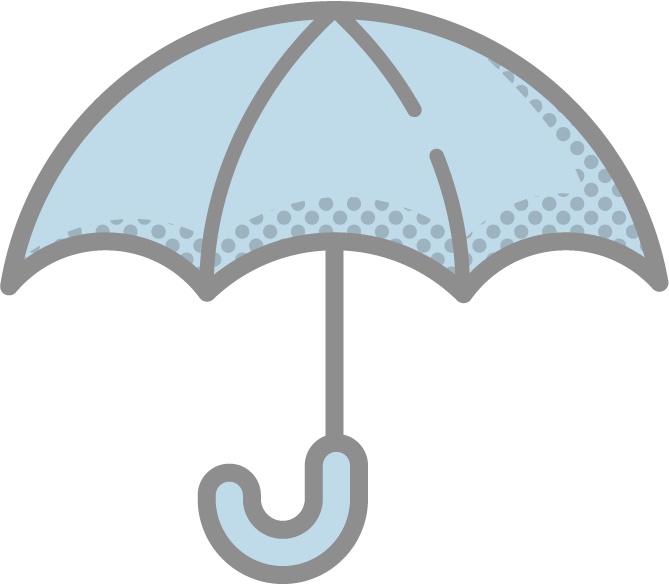 天気モチーフのイラスト素材