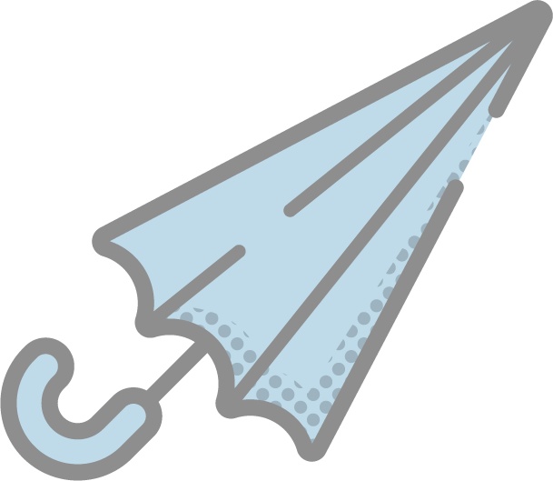 天気モチーフのイラスト素材