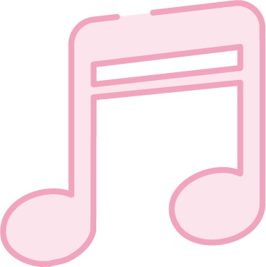 音符のイラスト素材