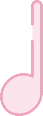 音符のイラスト素材