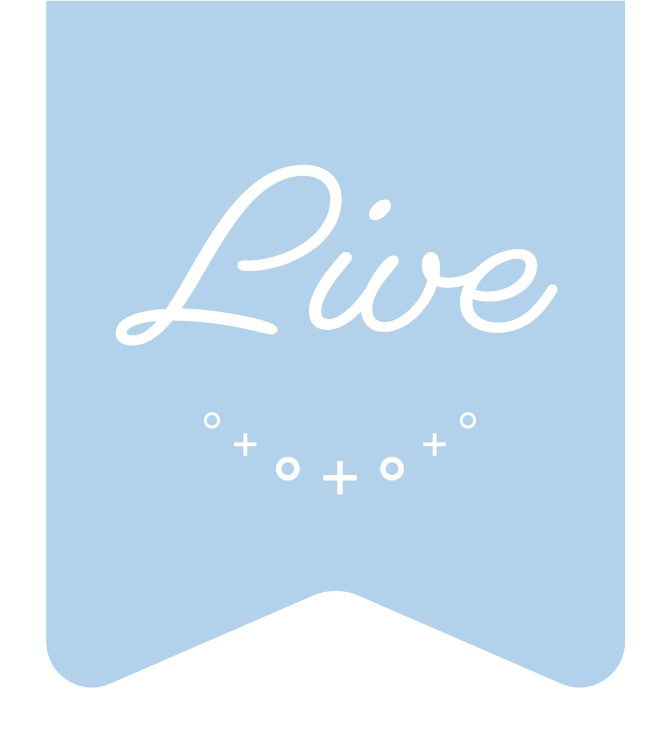 星空のLIVEアイコン素材