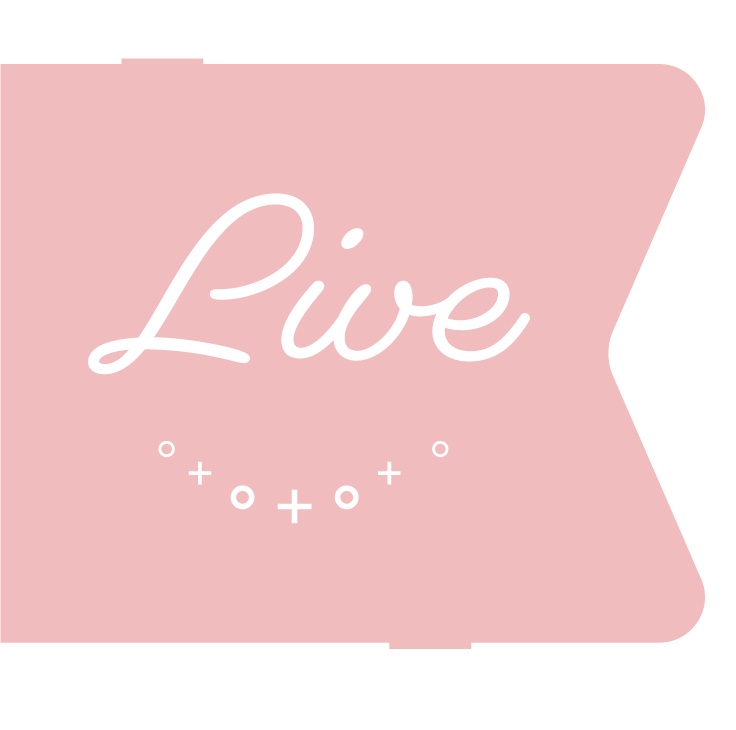 星空のLIVEアイコン素材