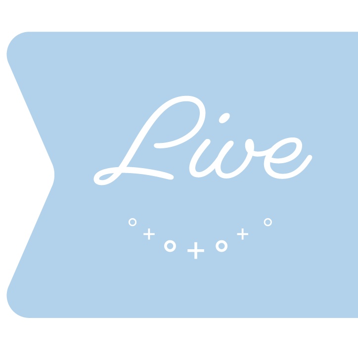 星空のLIVEアイコン素材