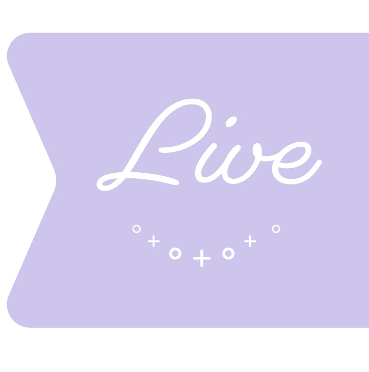 星空のLIVEアイコン素材