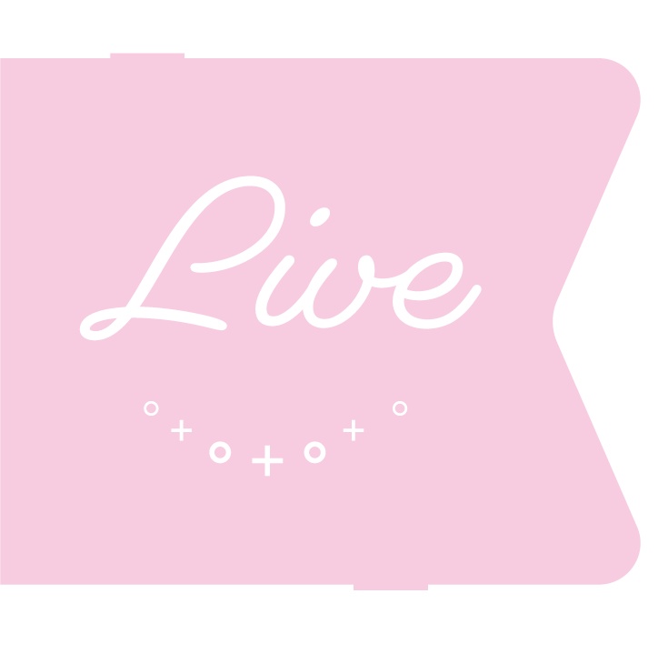 星空のLIVEアイコン素材