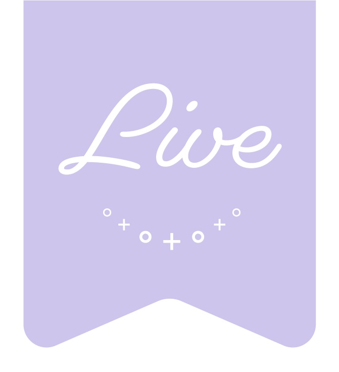 星空のLIVEアイコン素材