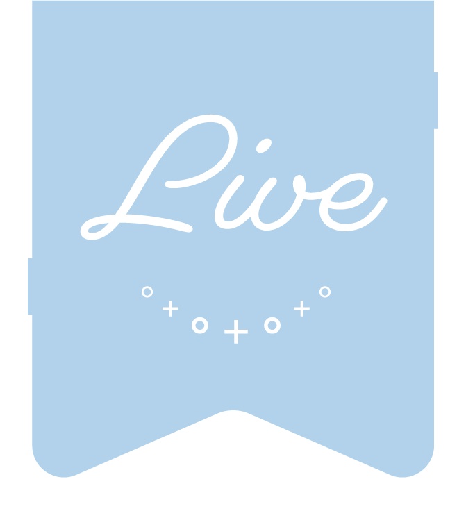 星空のLIVEアイコン素材