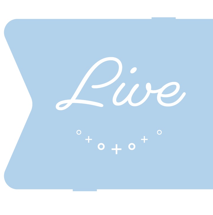 星空のLIVEアイコン素材