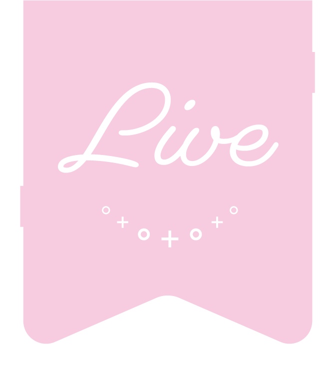 星空のLIVEアイコン素材