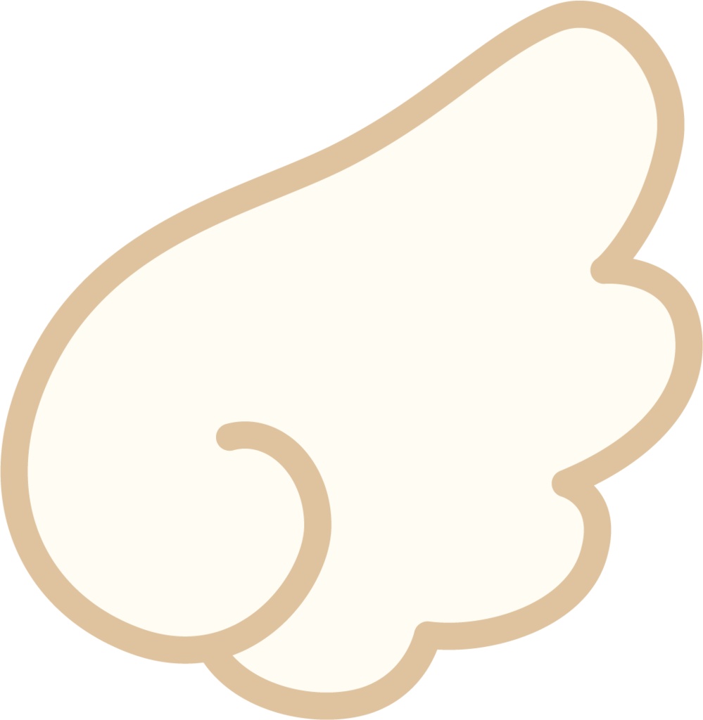 もこもこなイラスト素材