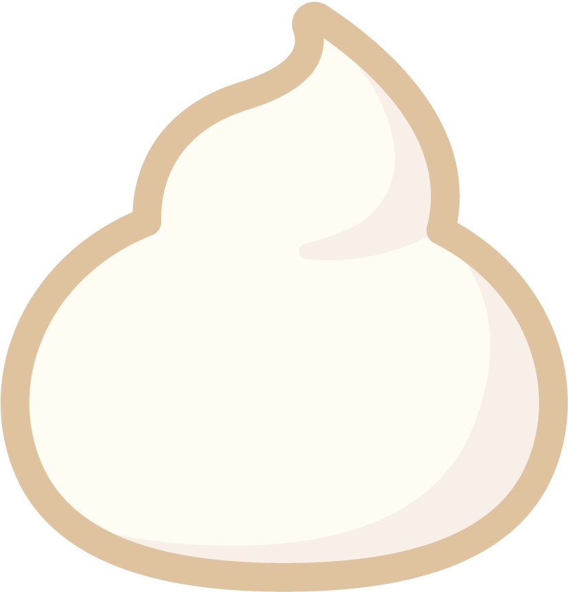 もこもこなイラスト素材