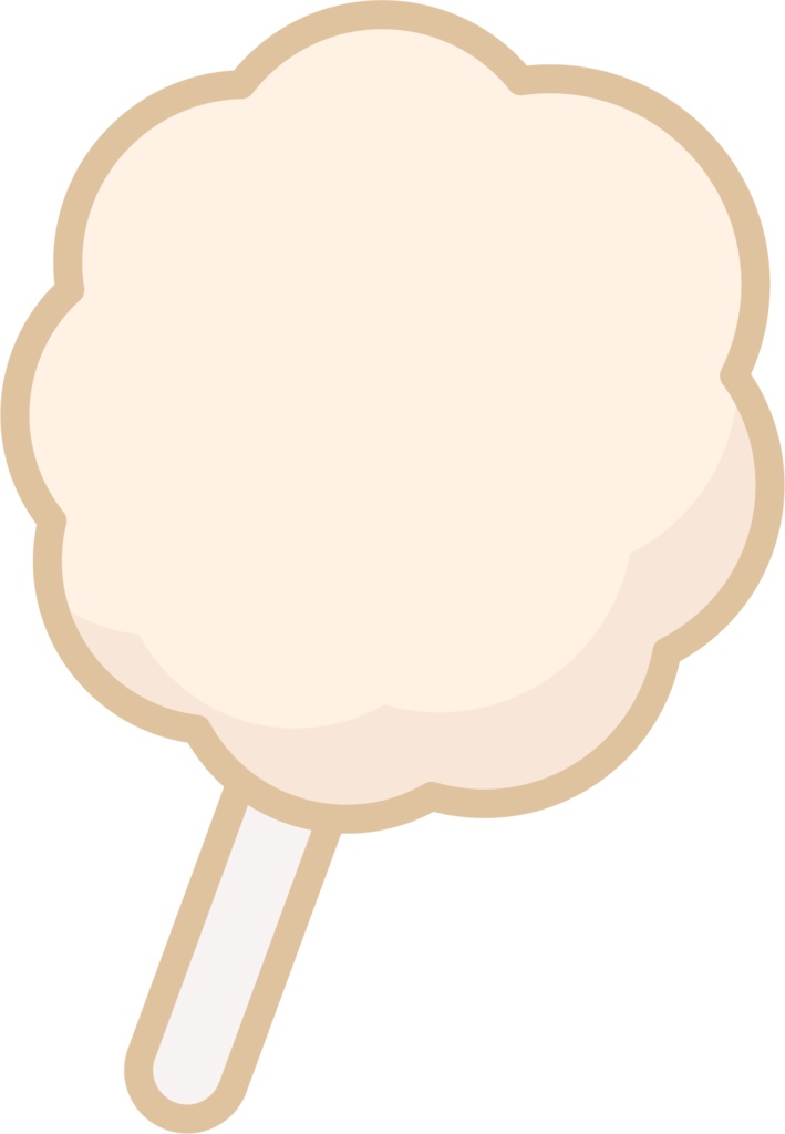 もこもこなイラスト素材