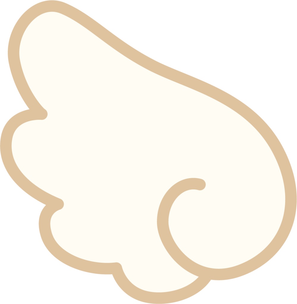 もこもこなイラスト素材