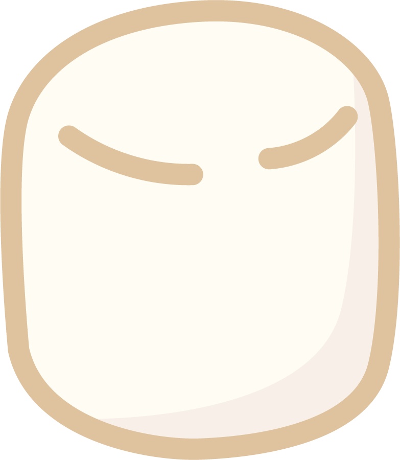 もこもこなイラスト素材