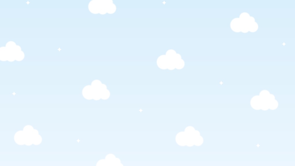 雲のパターン背景素材